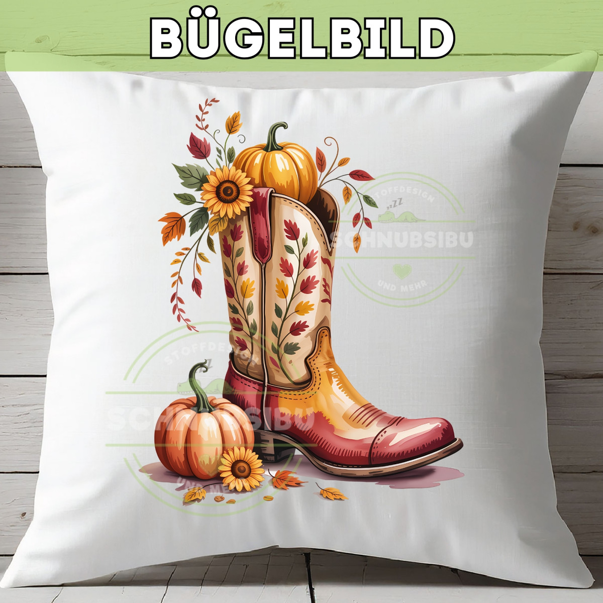 Bügelbild Halloween/Herbst VB